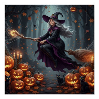 Magische Flughexe Poster