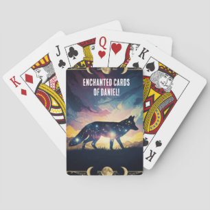 Magische Fox Spielkarten - Verzauberte Karten