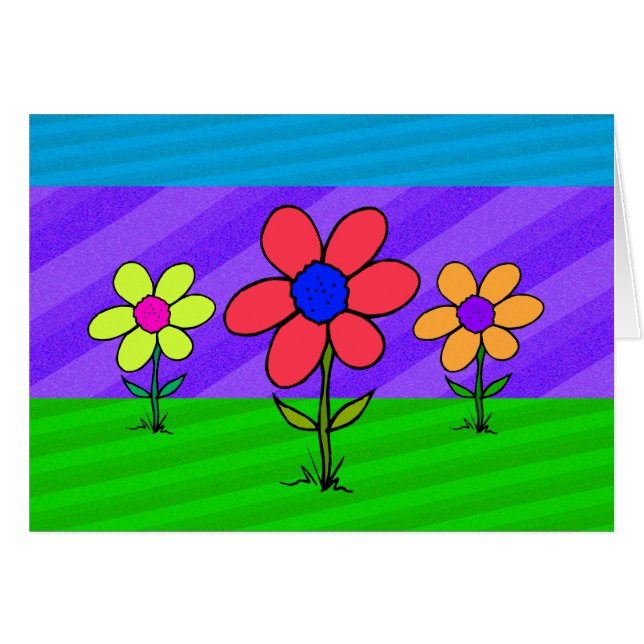Magische Gänseblümchen (Vorderseite (Horizontal))