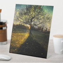 Magische Glühwürmchen, traumhafte Landschaft