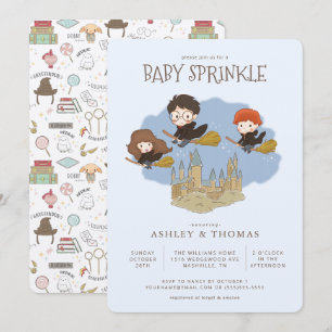 Magische Harry Potter und Hogwarts Baby Sprinkle Einladung