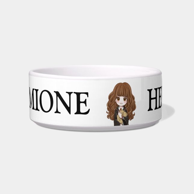 Magische Hermione Granger Wasserfarbe Napf (Vorderseite)