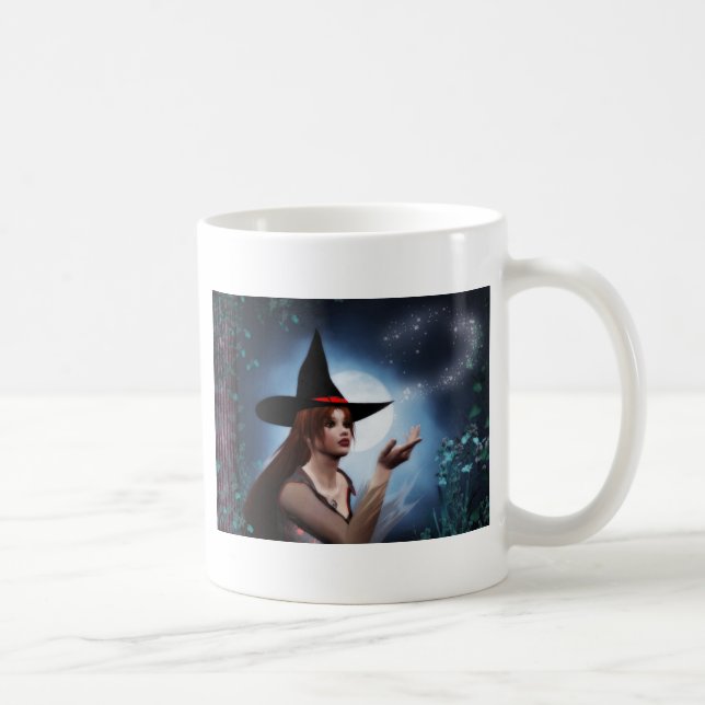 Magische Hexe-Tasse Kaffeetasse (Rechts)