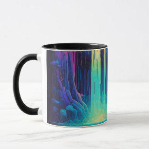 Magische Kaskade, fesselnde Ruhe Tasse