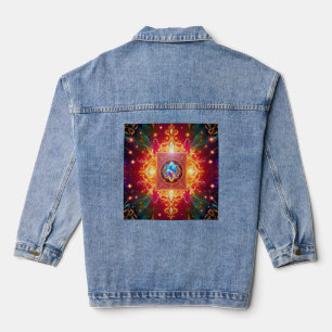 Magische Keramikfliese Jeansjacke