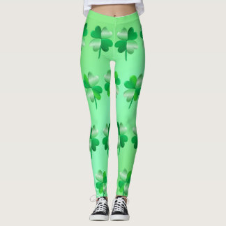 Magische Kleeblätter gerade für Spaß! Leggings