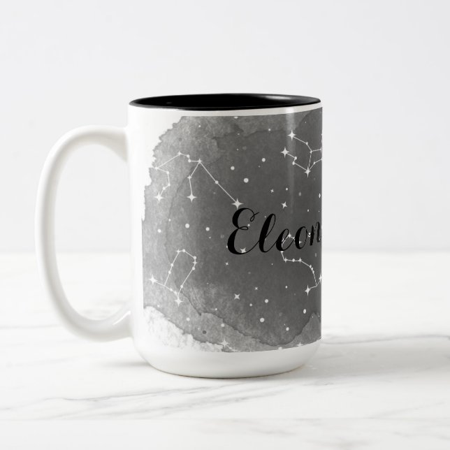 Magische Konstellationen Zweifarbige Tasse (Links)