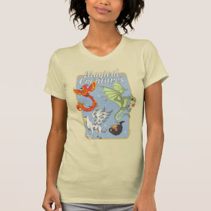 Magische Kreaturen Vintage-Grafik T-Shirt