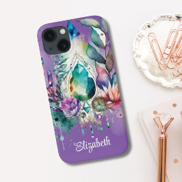 Magische Kristalle Dreamcatcher Case-Mate iPhone Hülle