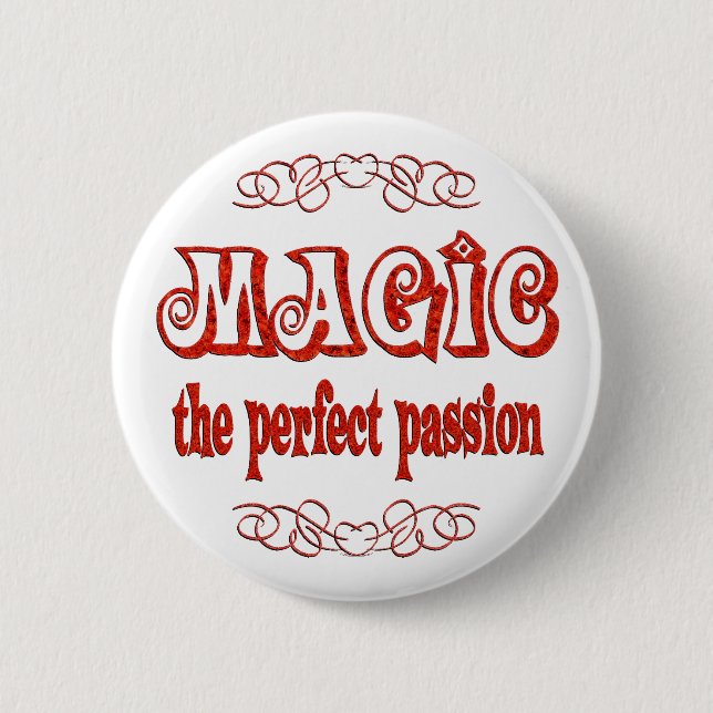 Magische Leidenschaft Button (Vorderseite)