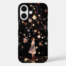 Magische leuchtende Kugeln und Sternenhimmel iPhon
