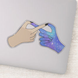 Magische Liebe Aufkleber