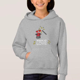 Magische Liebe - Weiß Hoodie