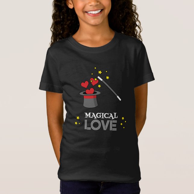 Magische Liebe - Weiß T-Shirt (Vorderseite)