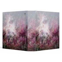 Magische lila Elf-Staub-Nebelfleck-Wildnis