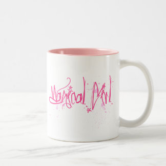 Magische Mädchen-Tasse Zweifarbige Tasse