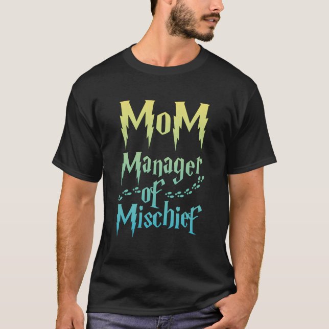 Magische Mama Manager von Mischief T-Shirt (Vorderseite)
