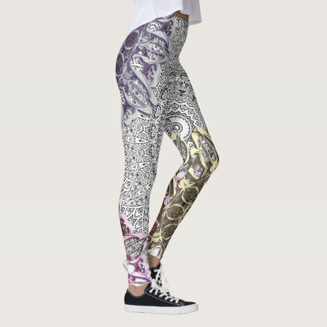 Magische Mandalase Leggings (Rechts)