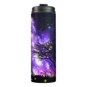 Magische Milchstraße Thermal Tumbler Thermosbecher