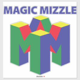 MAGISCHE MIZZLE AUFKLEBER