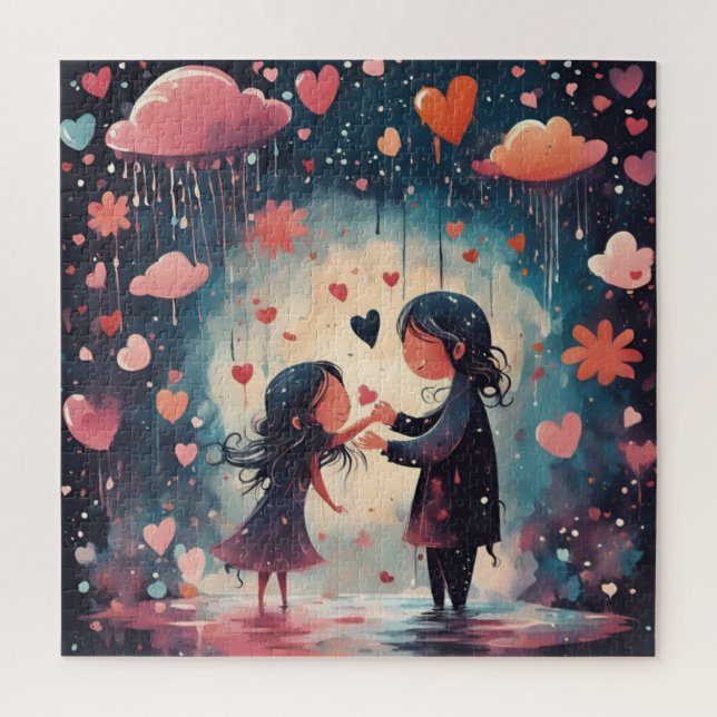 Magische Momente: Mama und Tochter (Vertikal)