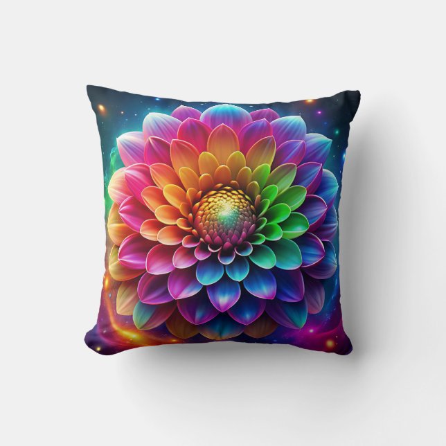 Magische Multicolor-Pillowcases Kissen (Vorderseite)