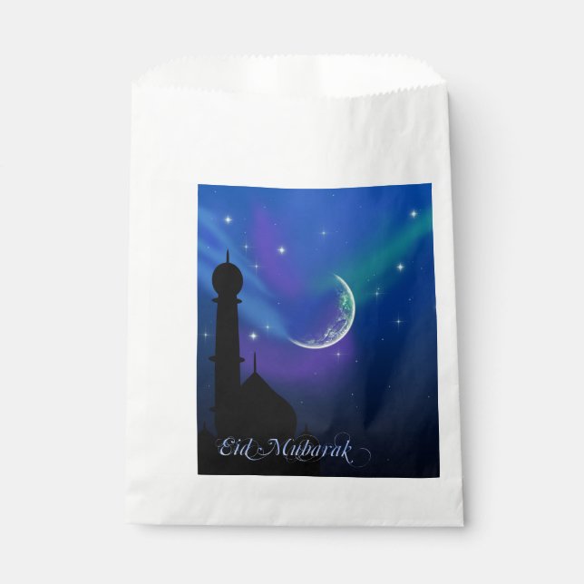 Magische Nacht - Islamische Grußtasche Geschenktütchen (Vorderseite)