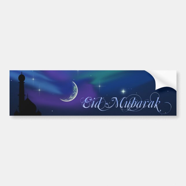 Magische Nacht islamischer Gruß-Autoaufkleber Autoaufkleber (Vorne)