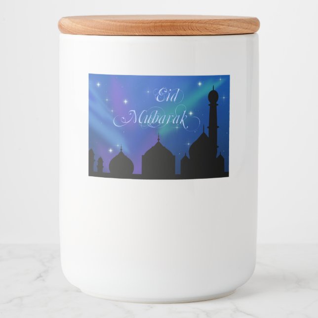 Magische Nacht - islamisches Lebensmitteletikett (Vorderseite)