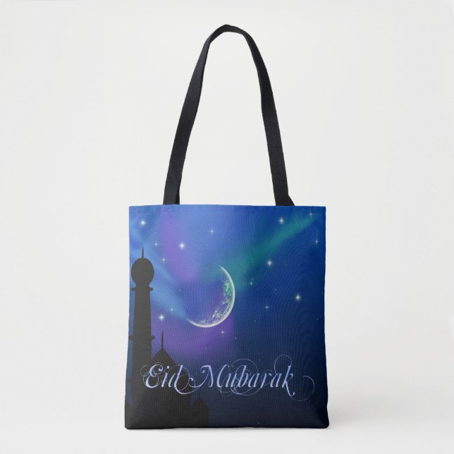 Magische Nacht - Volldrucktasche Tasche (Vorderseite)