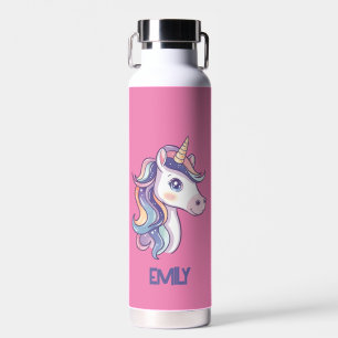 Magische Niedliche Funkelnd Pastelle Einhorn mit K Trinkflasche