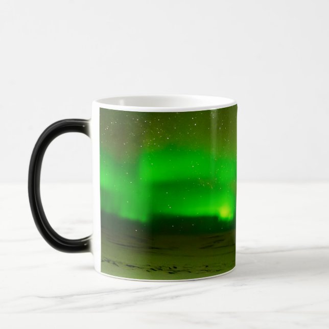 Magische Nordlicht-Tasse Verwandlungstasse (Links)