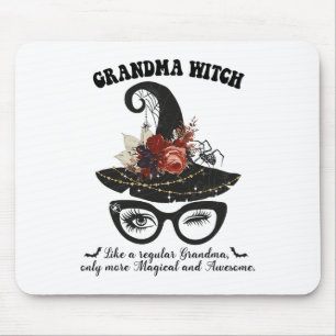 Magische Oma Hexe - Phantastisches Halloween Hexe  Mousepad