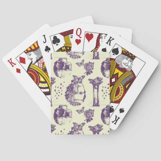 Magische optische Illusion Spielkarten (Rückseite)