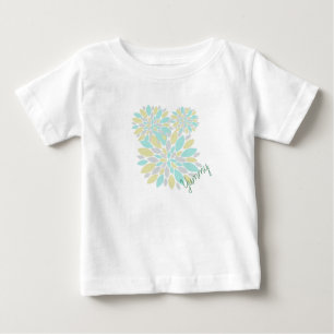 Magische Pastellfarbene Blütenblätter Baby T-shirt
