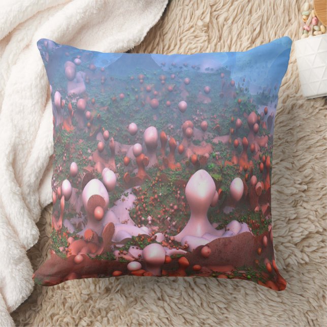 Magische Pilze-Kissen Kissen (Decke)