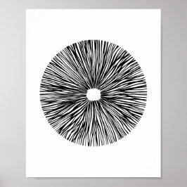 Magische Pilzspur Poster