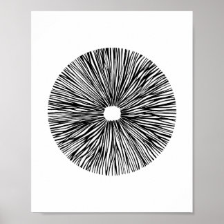 Magische Pilzspur Poster