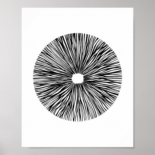 Magische Pilzspur Poster (Vorne)