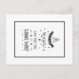 Magische Postkarte