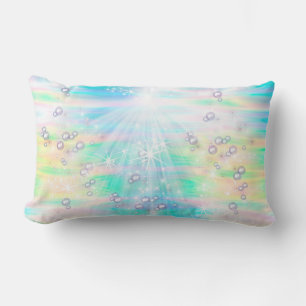 Magische Rainbow Baby Girl Bubbles Lendenkissen