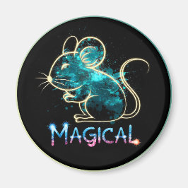 Magische Ratte Magnet