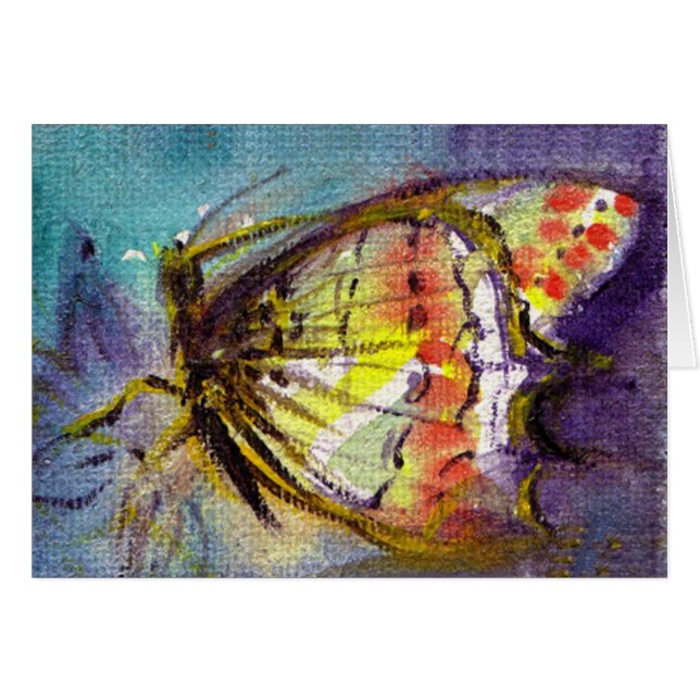 MAGISCHE SCHALTFLÄCHE MIT BLAUEN GOLD-GLITZERN (Vorderseite (Horizontal))