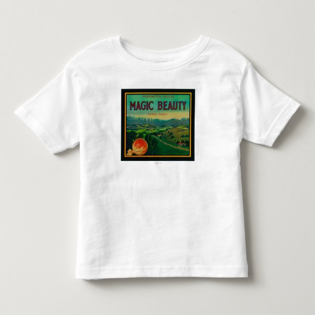 Magische Schönheit orange LabelPorterville, CA Kleinkind T-shirt (Vorderseite)