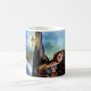 Magische Seehexe-Meerjungfrau-Tassen-Schale Kaffeetasse