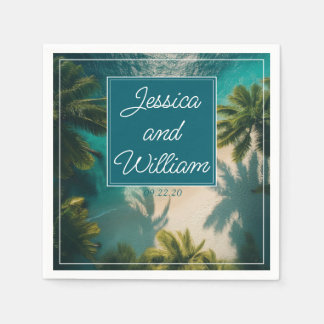 Magische Sommerhochzeit Serviette