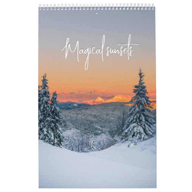 Magische Sonnenuntergänge Landschaftskalender Foto Kalender (Titelbild)