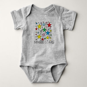 Magische Sterne Babyartikel Baby Strampler