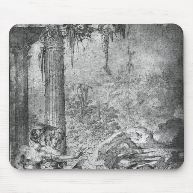 Magische Szene Mousepad (Vorne)