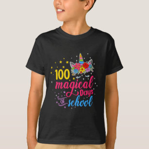 Magische Tage Einhorn Kinderkostüm 100. Tag des Hi T-Shirt